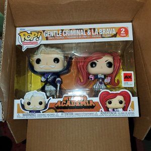 Funko Pop My Hero Academia Criminal & La Brava 2 Pack (AX Exclusive) New in Box